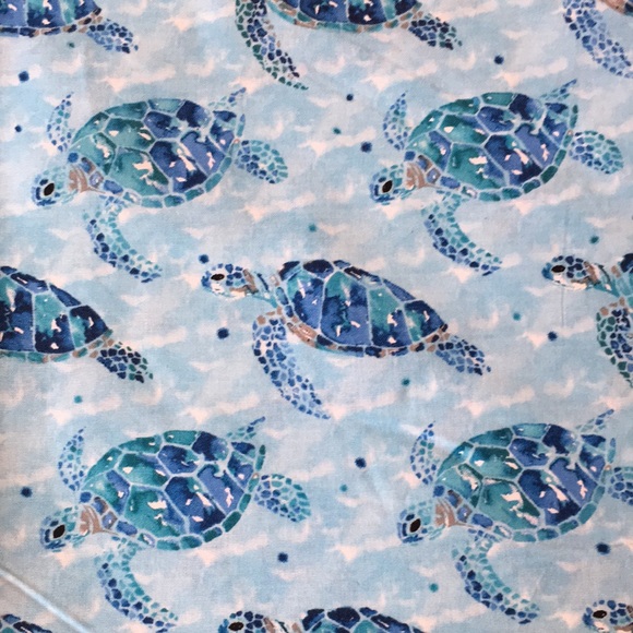 JOANN | Cotton Quilting Fabric With Sea Turtle Print - Picture 7 of 9